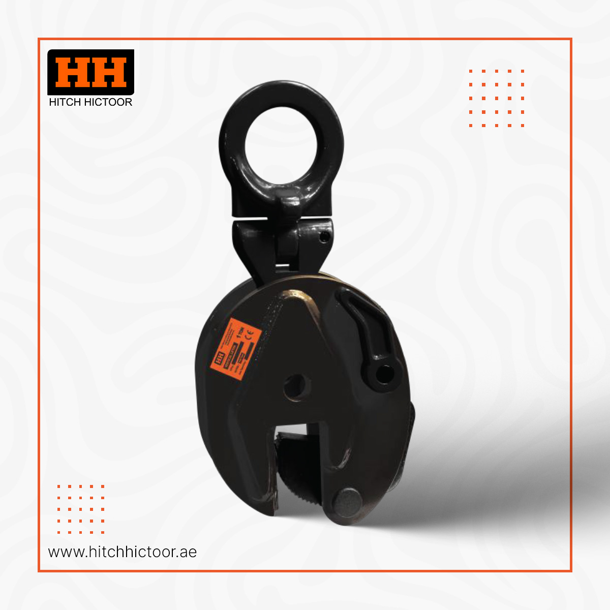 Vertical Plate Lifting Clamp – PCD Type
