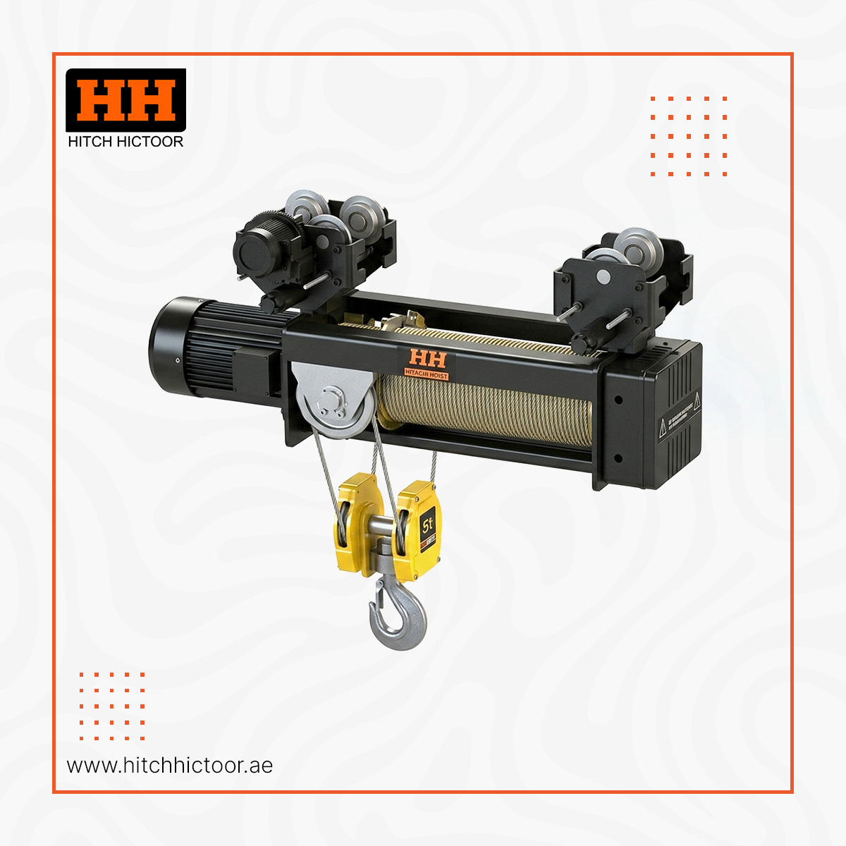 SHA7 Monorail Electric Wire Rope Hoist